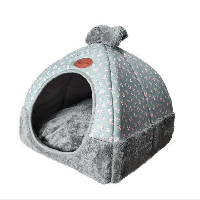 OLN 1PC Pet Dog Bed & Sofa Warming Dog House Soft Dog Nest Winter Kennel For Puppy Cat Plus Size Small Medium Dogs Pet