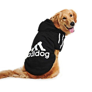 Casual Autumn Winter Hoodie Outfit Adidog Pet Dog Clothes Warm Hoodie Coat Clothes Jacket Pet Dog Cloth Fashion  Dog Pets Coats