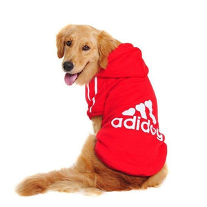 Casual Autumn Winter Hoodie Outfit Adidog Pet Dog Clothes Warm Hoodie Coat Clothes Jacket Pet Dog Cloth Fashion  Dog Pets Coats