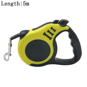 3M/5M Retractable Dog Leash Automatic Flexible Dog Leash Dogs Cat Traction Rope Leashes For Small Medium Dogs Pet Products