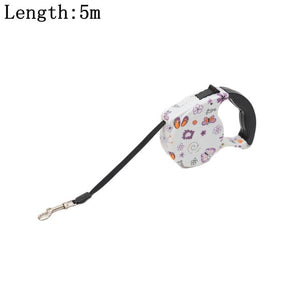 3M/5M Retractable Dog Leash Automatic Flexible Dog Leash Dogs Cat Traction Rope Leashes For Small Medium Dogs Pet Products