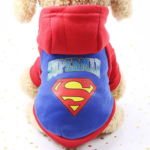 dog winter clothes Cartoon Print Pet Dog Clothes Jacket for Small Dogs Chihuahua French Bulldog Teddy Costume Pets Clothing