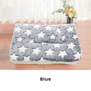 S/M/L/XL/XXL/XXXL Thickened Pet Soft Fleece Pad Blanket Bed Mat For Puppy Dog Cat Sofa Cushion Home Washable Rug Keep Warm