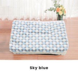 S/M/L/XL/XXL/XXXL Thickened Pet Soft Fleece Pad Blanket Bed Mat For Puppy Dog Cat Sofa Cushion Home Washable Rug Keep Warm