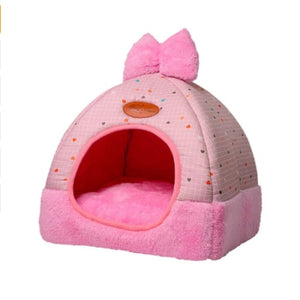 OLN 1PC Pet Dog Bed & Sofa Warming Dog House Soft Dog Nest Winter Kennel For Puppy Cat Plus Size Small Medium Dogs Pet