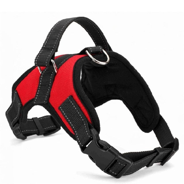 Nylon Heavy Duty Dog Pet Harness Collar Adjustable Padded Extra Big Large Medium Small Dog Harnesses vest Husky Dogs Supplies